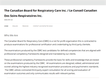 Tablet Screenshot of cbrc.ca
