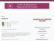 Tablet Screenshot of cbrc.com.ar